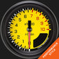 Classic Instruments AX383YBPF AutoCross Yellow 2 5/8" Tachometer