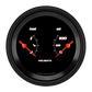Classic Instruments VS72BBLF Velocity Black - Dual Gauge Oil & Fuel (240-33 OHM)