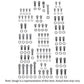ARP 545-9601 Mopar B SS Hex Accessory Kit