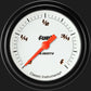 Classic Instruments VS309WBLF Velocity White 2 5/8" Fuel Gauge