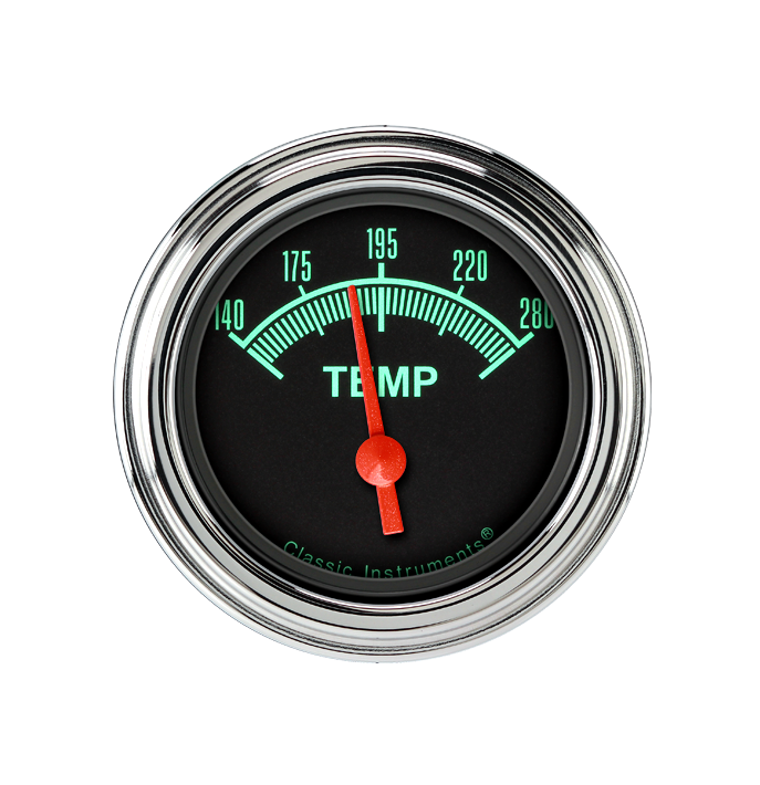 Classic Instruments GS26SLF G-Stock - Water Temp Gauge 2-1/6"