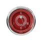 Classic Instruments V8RS81SHC V8 Red Steelie - Oil Pressure Gauge 2-1/8"