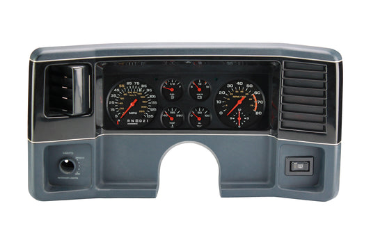 Classic Instruments CH78OE06 Chevy G-Body Direct Fit Gauge Package with Overdrive Gear Indicator