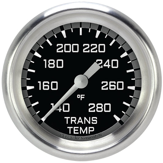 Classic Instruments AX327GAPF Autocross Gray 2 5/8" Transmission Temperature G