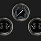 Classic Instruments TR04SLF Traditional - 3 Gauge Set 3-3/8" Speedo & 2x Dual