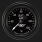 Classic Instruments MA199BLF Moal Bomber 2 1/8" Outside Air Temp. Gauge