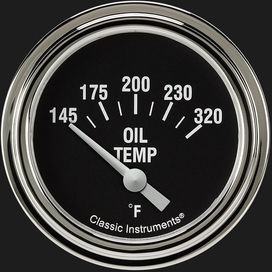 Classic Instruments HR228SLF Hot Rod 2 5/8" Oil Temperature Gauge