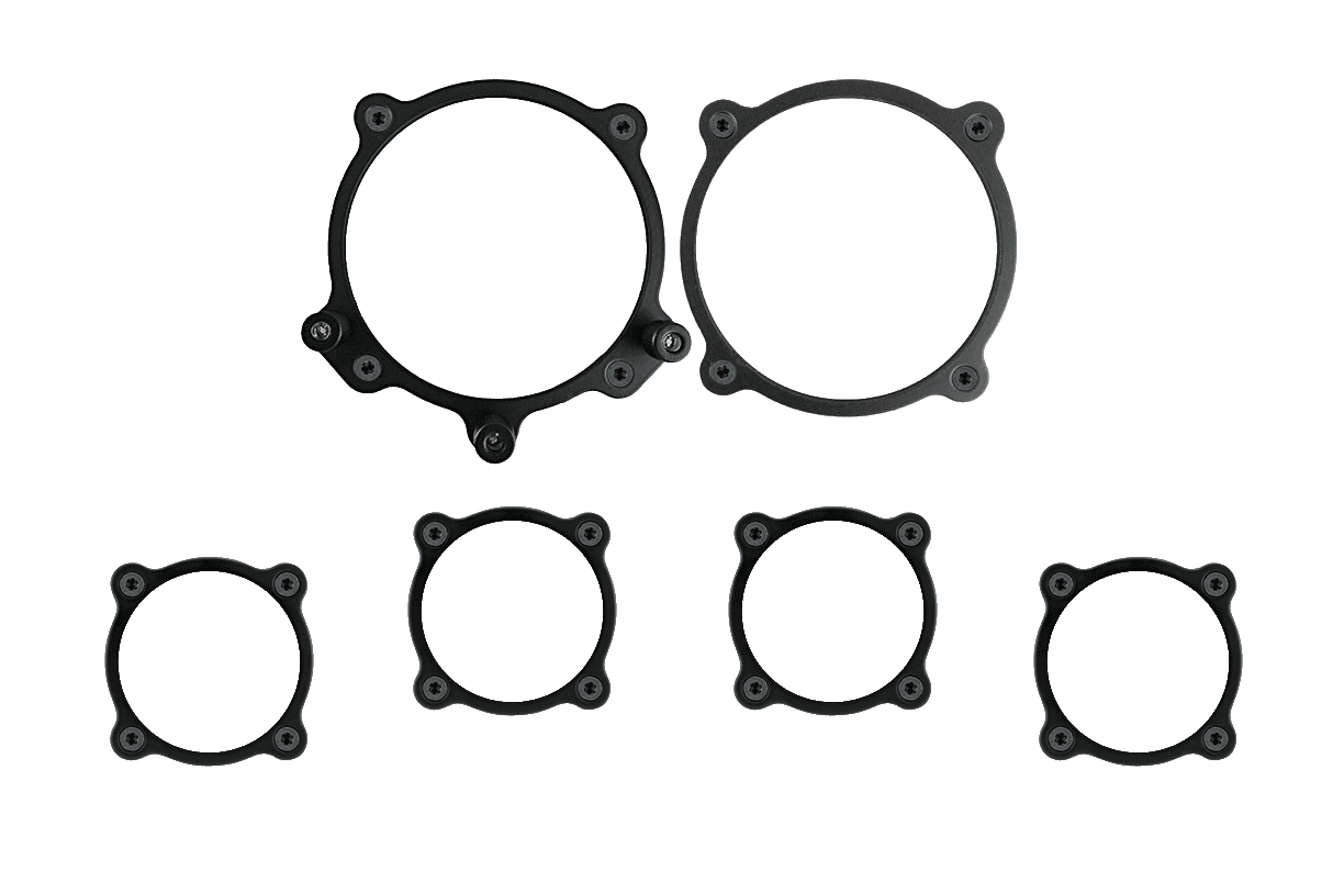 Classic Instruments BZMA6GS Moal Bomber 6-gauge Trim Bezel Set