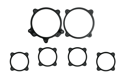 Classic Instruments BZMA6GS Moal Bomber 6-gauge Trim Bezel Set