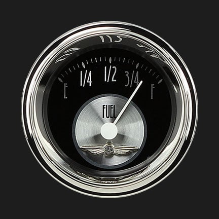 Classic Instruments AT12SHC American Tradition - Fuel Gauge 0-90 OHM 2-1/8"