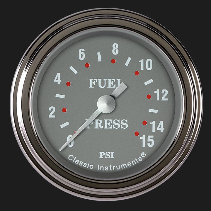 Classic Instruments SG145SLF SG 2-1/8" Full Sweep Fuel Pressure 15psi E
