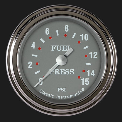 Classic Instruments SG145SLF SG 2-1/8" Full Sweep Fuel Pressure 15psi E
