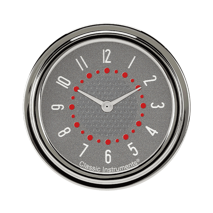 Classic Instruments BET92G Bel Era III Matching Gray 2 5/8" Clock