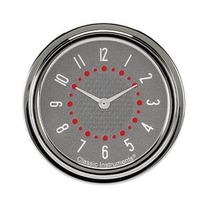 Classic Instruments BET92G Bel Era III Matching Gray 2 5/8" Clock
