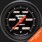 Classic Instruments VS397BBPF Velocity Black 2 5/8" Cylinder Head Temp. Gauge