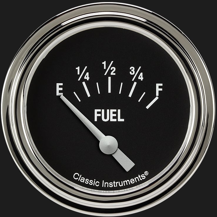 Classic Instruments HR212SLF Hot Rod 2 5/8" Fuel Gauge