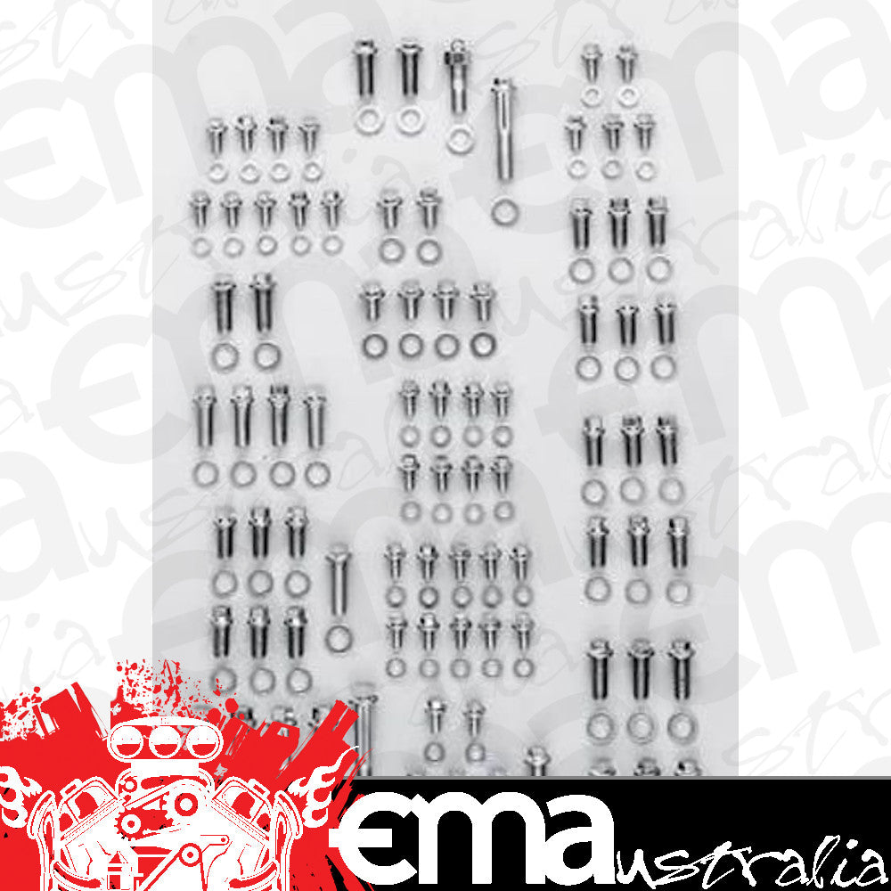 Ford Small Block Windsor 289, 302 C.I.D 554-9601 SB 289-302 "A" SS Hex Accessory Kit ARP Fasteners ARP554-9601