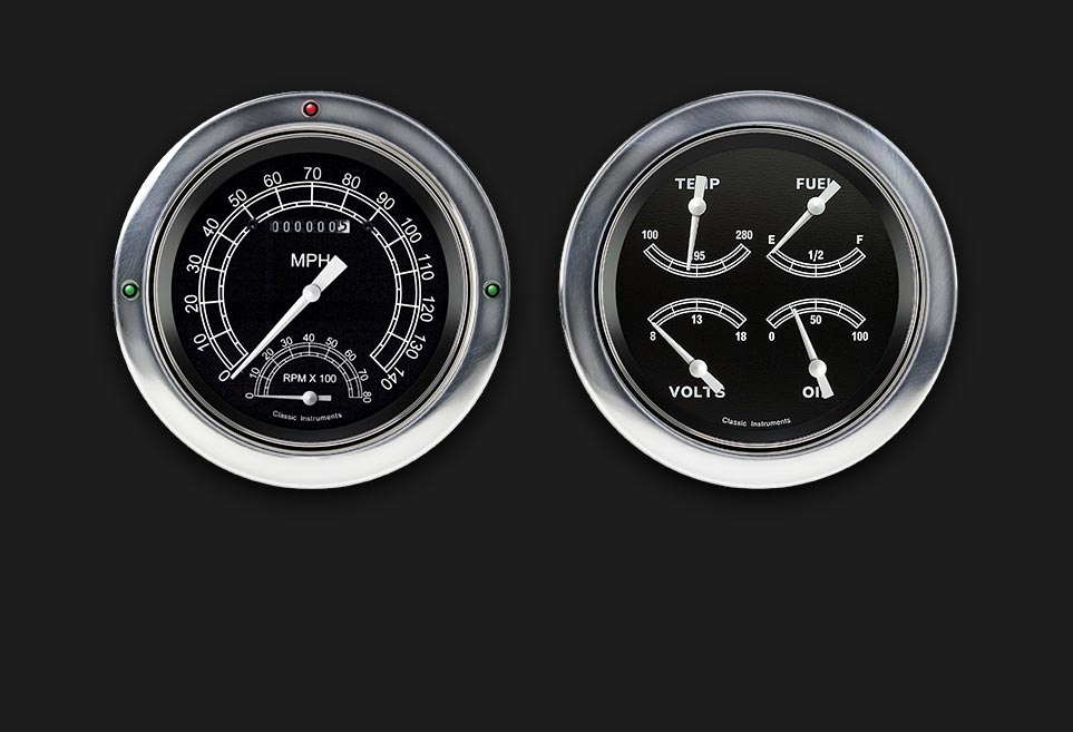 Classic Instruments CT54TR62 Traditional 1954-55 Chevy Truck Gauge Package