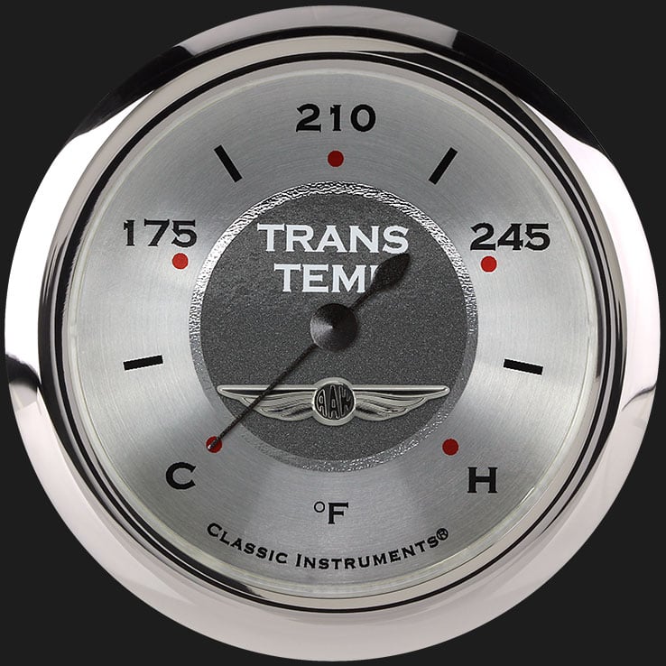 Classic Instruments AW327SRC All American 2 5/8" Transmission Temperature Gauge
