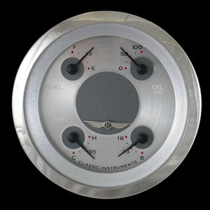 Classic Instruments AW76SRC All American - Quad Gauge 3-3/8" (240-33 OHM)