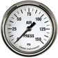 Classic Instruments WH318SLF White Hot 2 5/8" Air Pressure Gauge