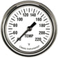 Classic Instruments WH329SLF White Hot 2 5/8" Stock Eliminator Temp. Gauge