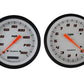 Classic Instruments VS51WBLF Velocity White w/ Black Bezel 4 - 5/8" Speedo & Tac