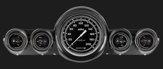 Classic Instruments CH59AXG54 AutoCross Gray 1959-60 Full-size Chevy