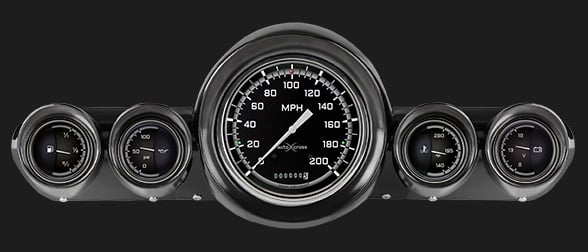 Classic Instruments CH59AXG54-LS AutoCross Gray 1959-60 Full-size Chevy LS Sending Unit