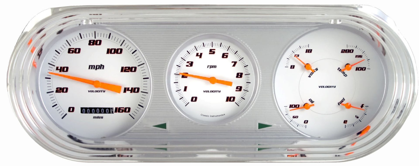 Classic Instruments NO63VSW-LS Velocity White 1963-65 Nova Direct-fit Package LS Sending Unit