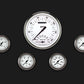 Classic Instruments WH165SLF White Hot Five Gauge Set 165