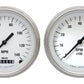 Classic Instruments WH05SLF White Hot - 4 Gauge Set 3-3/8" Speedo, Tacho & 2x Dual