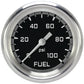 Classic Instruments AX346GAPF AutoCross Gray 2 5/8" Fuel Pressure Gauge, 100 p