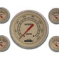 Classic Instruments VT54SLF Vintage Five Gauge Set w/ Stainless Steel
