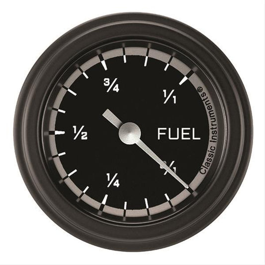 Classic Instruments AX109GBLF Autocross Grey - Programmable Fuel Gauge 2-1/8"
