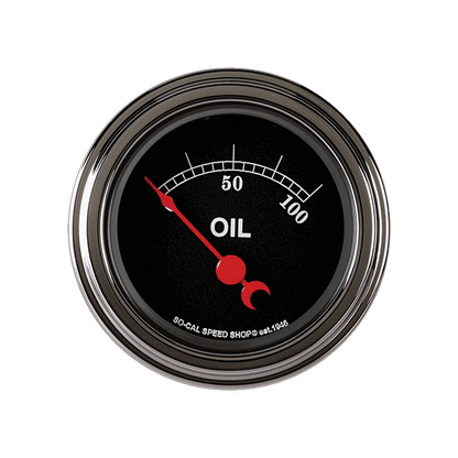 Classic Instruments SC81SLC So-Cal - Oil Pressure Gauge 2-1/8"