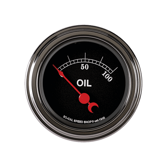 Classic Instruments SC81SLC So-Cal - Oil Pressure Gauge 2-1/8"