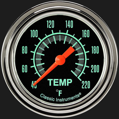 Classic Instruments GS329SLF G/Stock 2 5/8" Stock Eliminator Temp. Gauge