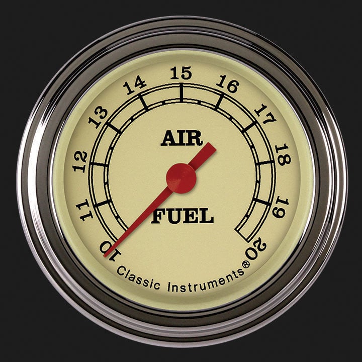 Classic Instruments VT194SLF Vintage 2-1/8" Air Fuel Ratio Gauge