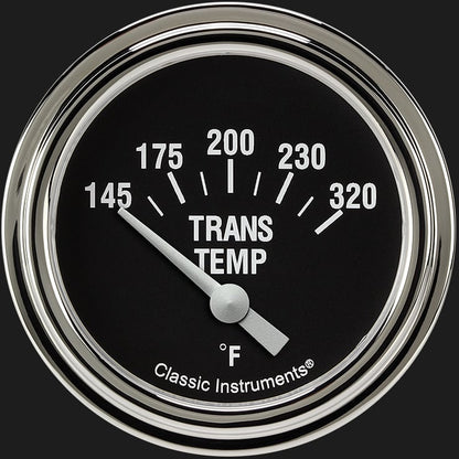 Classic Instruments HR227SLF Hot Rod 2 5/8" Transmission Temperature Gauge