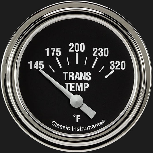 Classic Instruments HR227SLF Hot Rod 2 5/8" Transmission Temperature Gauge