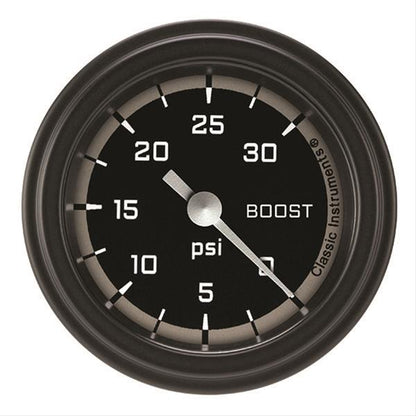 Classic Instruments AX142GBLF Autocross Grey w/ Black Bezel 2-1/8" Full Sweep