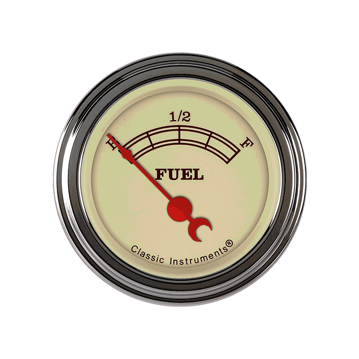 Classic Instruments VT14SLF Vintage - Fuel Gauge 0-30 OHM 2-1/8"