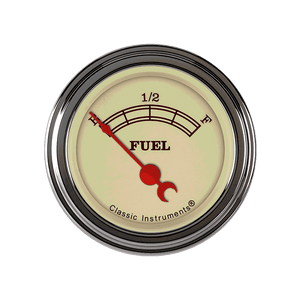 Classic Instruments VT14SLF Vintage - Fuel Gauge 0-30 OHM 2-1/8"