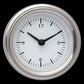 Classic Instruments WH90SLF White Hot - Clock Gauge 2-1/8"