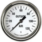 Classic Instruments WH399SLF White Hot 2 5/8" External Air Temp. Gauge