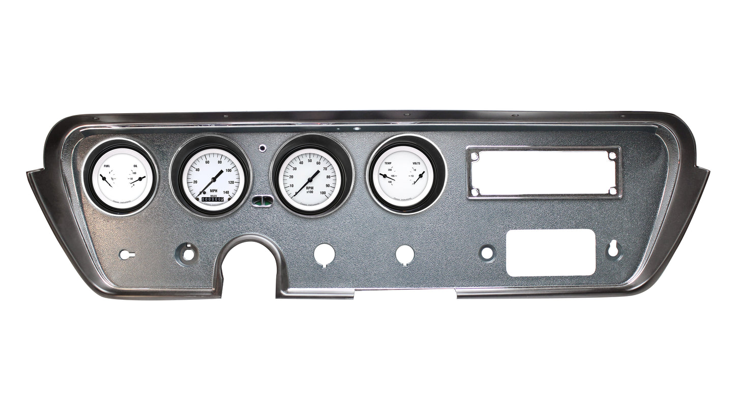 Classic Instruments PC66WH05 Classic Instruments Pontiac GTO Package