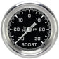 Classic Instruments AX341GAPF Autocross Gray 2 5/8" Boost/Vac Gauge