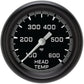 Classic Instruments AX397GBPF Autocross Gray 2 5/8" Cylinder Head Temp. Gauge