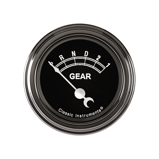 Classic Instruments TR07SLF Traditional 2-1/8" - Gear Indicator Gauge no Overdrive 2-1/8"
